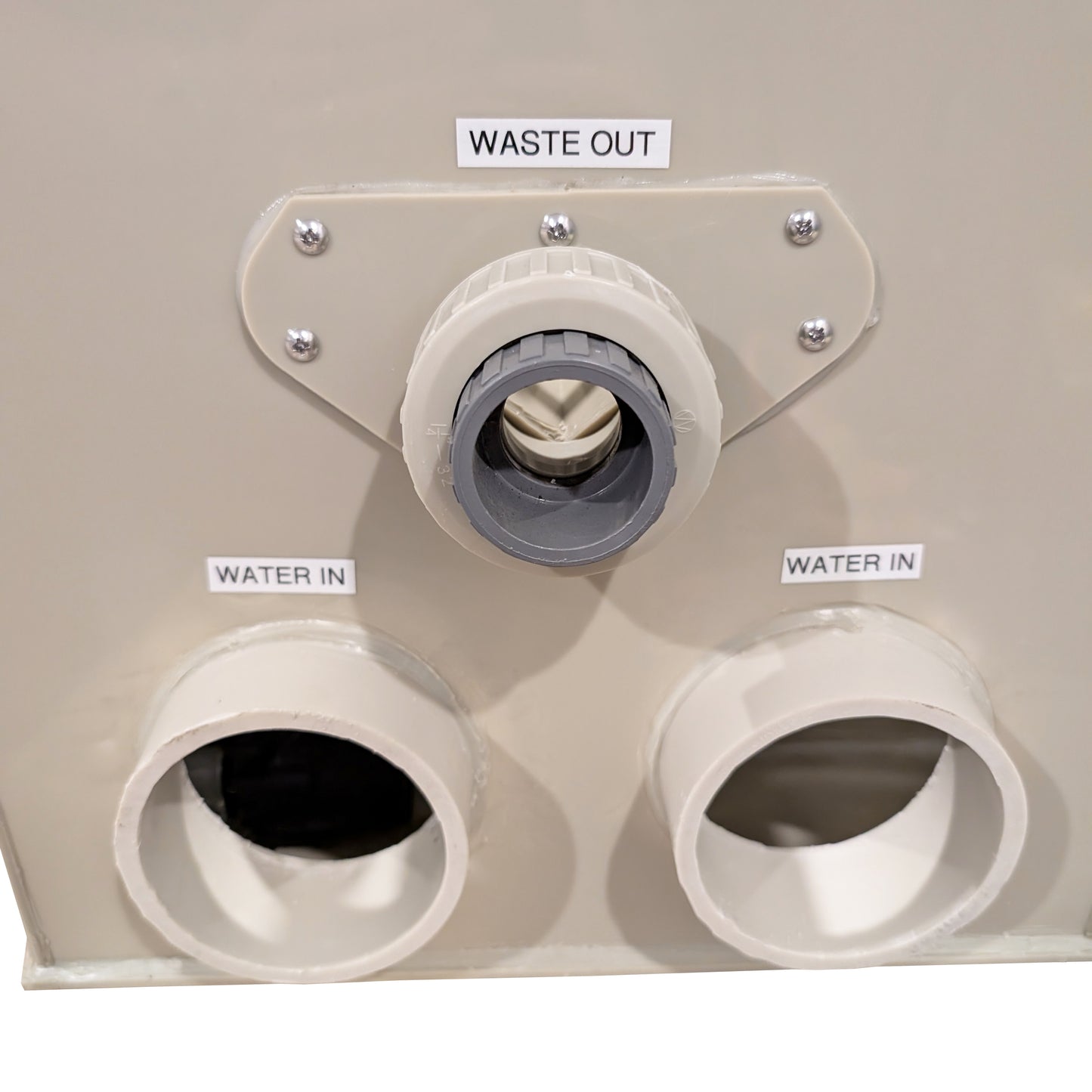 20m3 Gravity Fed Pond Drum Standalone Filter With Flush Pump