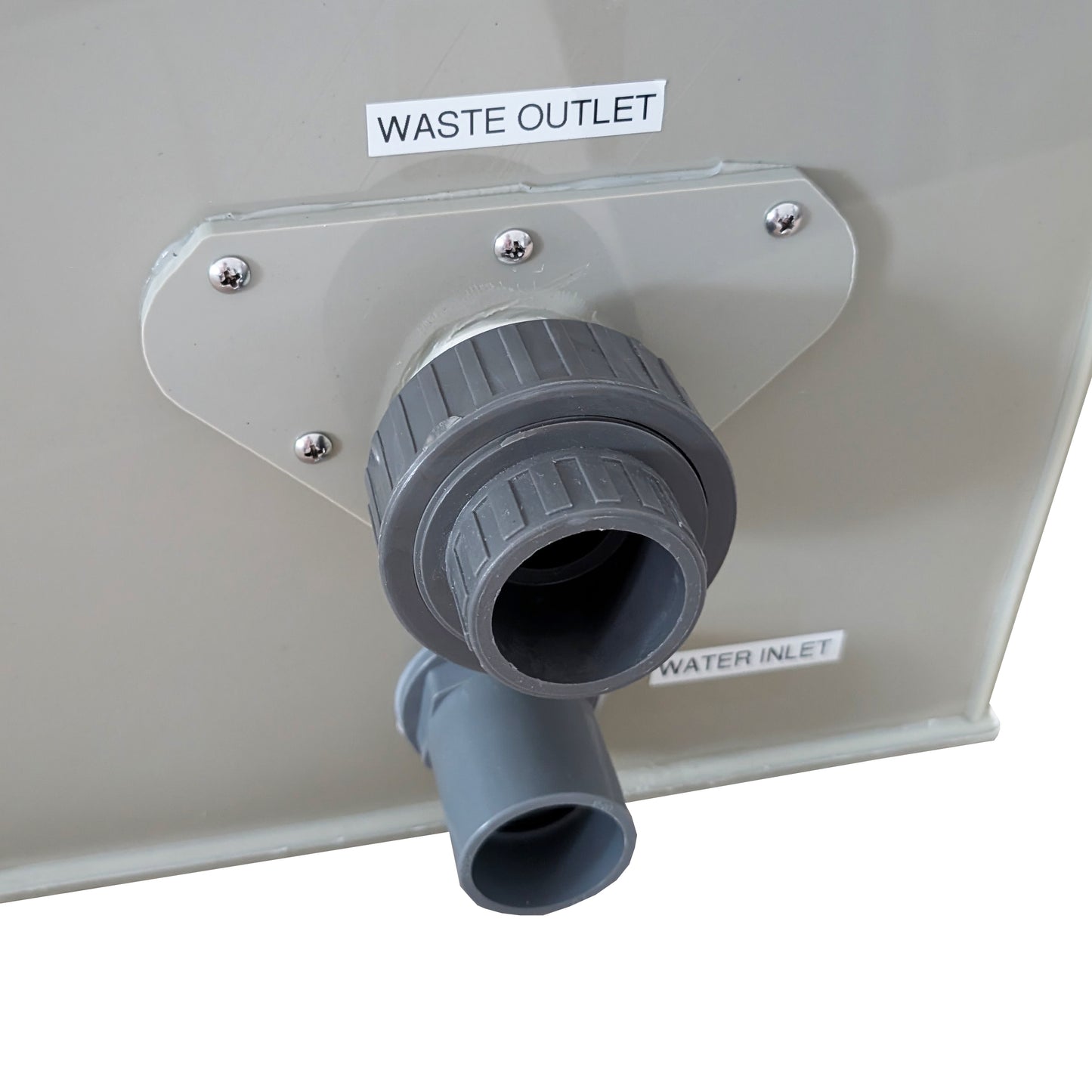 Pump Fed Pond Drum Standalone Filter With Flush Pump