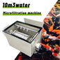 Pump Fed Pond Drum Standalone Filter With Flush Pump