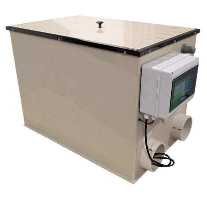 20m3 Gravity Fed Pond Drum Standalone Filter With Flush Pump